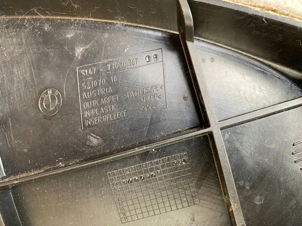 фото №8, Bmw 5 e61 обшивка багажника лівий задня szary