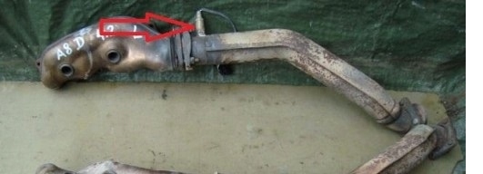 фото №1, Audi a8 d2 4.2 датчик лямбда-зонд za коллектор