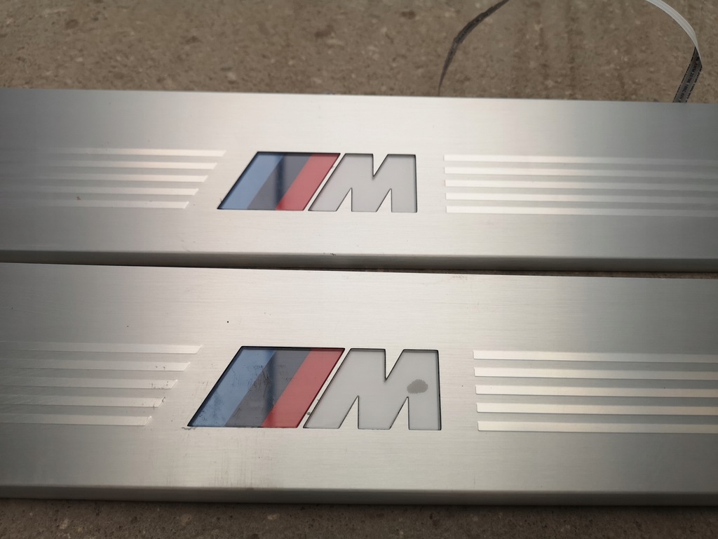 фото №3, Накладки захист поріг bmw g11 led m-pakiet