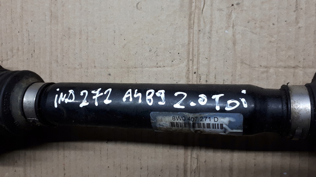 фото №7, A4 b9 8w приводной вал левая правая перед 8w0407271d a5 8w