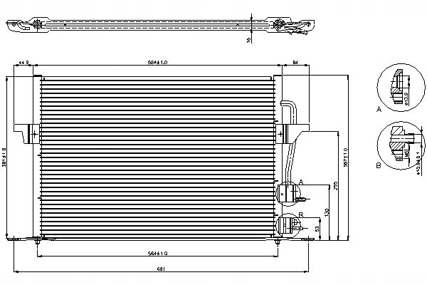фото №14, Nissens 94308 конденсатор, кондиціонер
