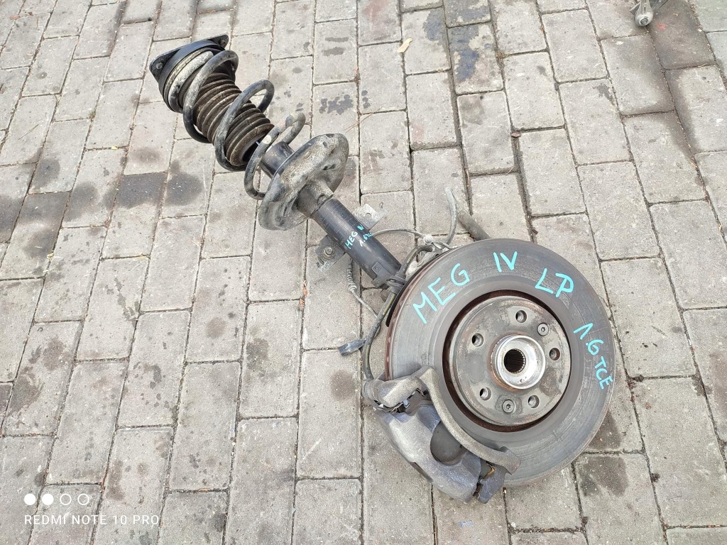 фото №1, Renault megane iv поворотный кулак левая перед 1.6 tce