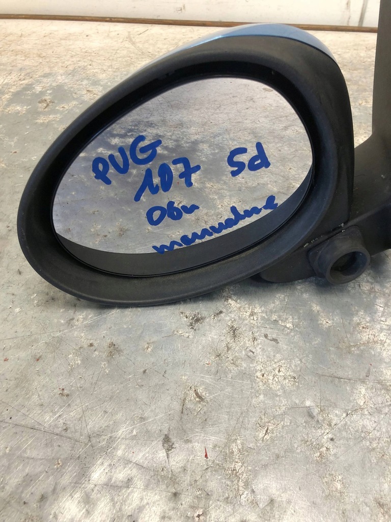 фото №7, Зеркало левая механический peugeot 107 5d 87940-0h010