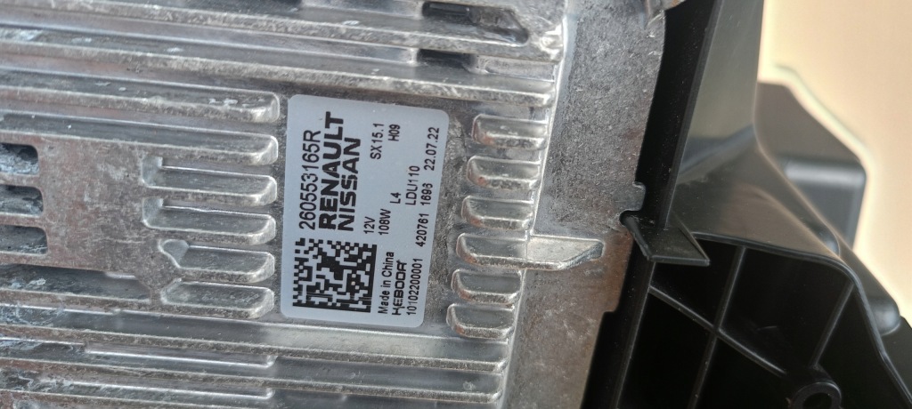 Фара перед передня ліва renault megane e-tech 22-24rok full led 260606256r Недорого