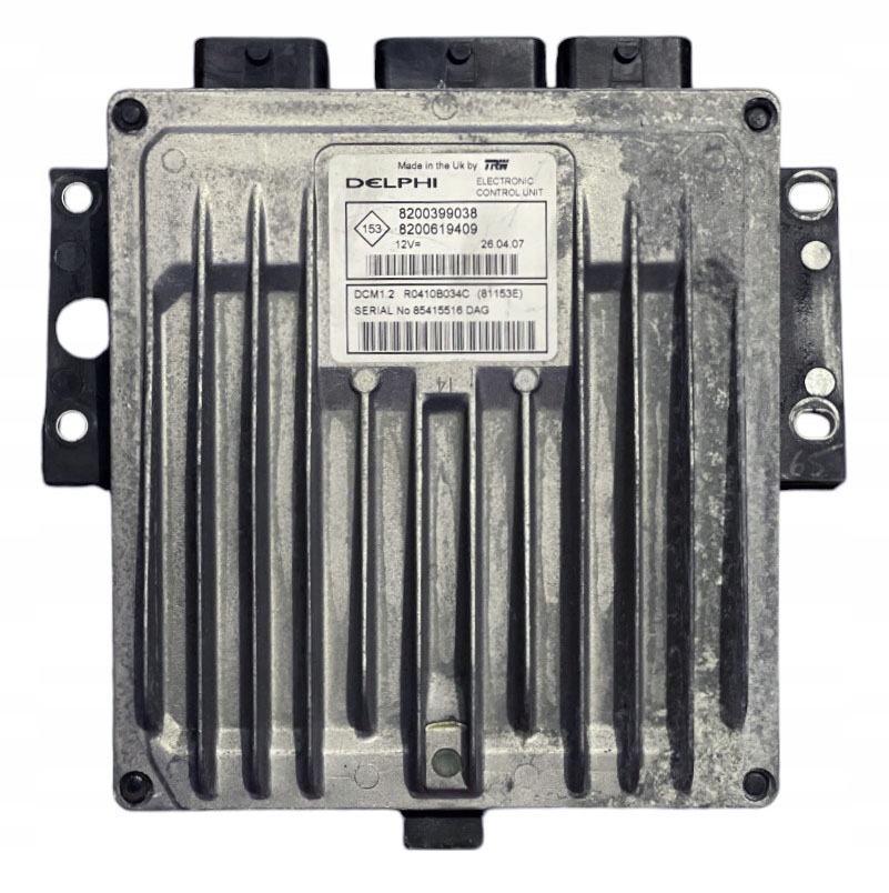 фото №1, Блок керування renault clio 1.5 dci 8200399038 8200619409 + програмування