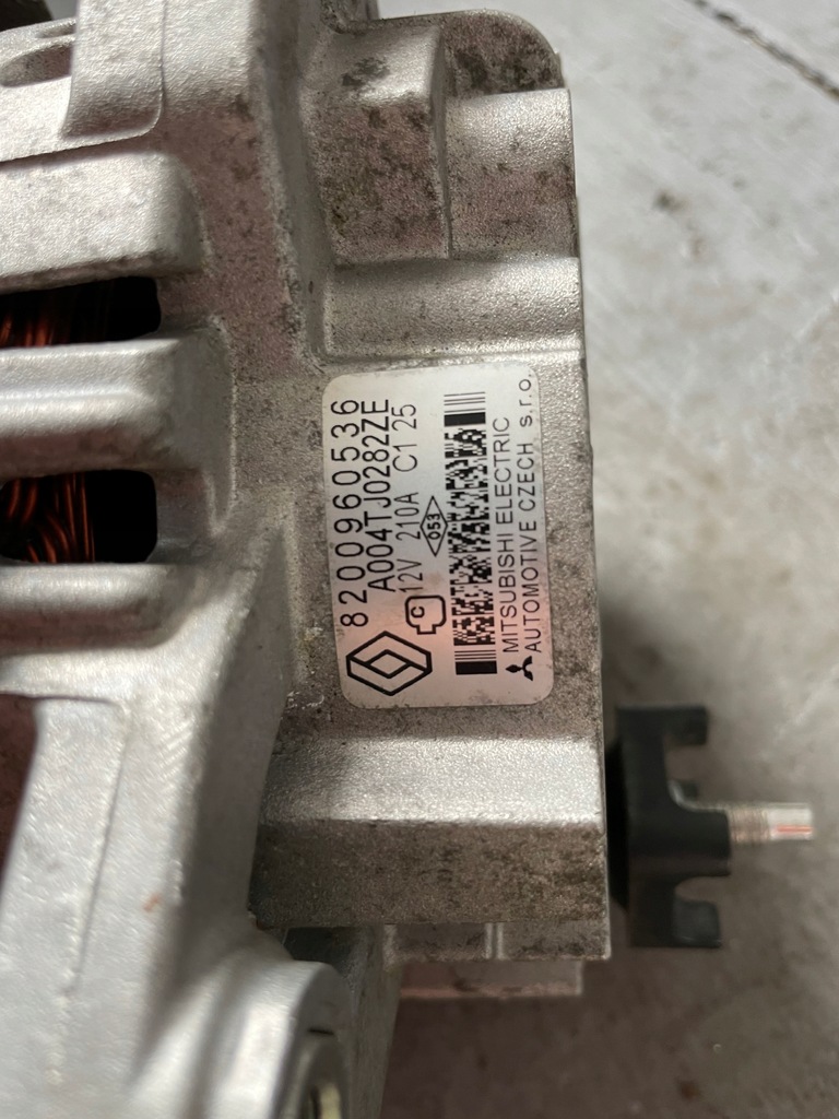 фото №4, Генератор renault nissan mitsubishi 210a