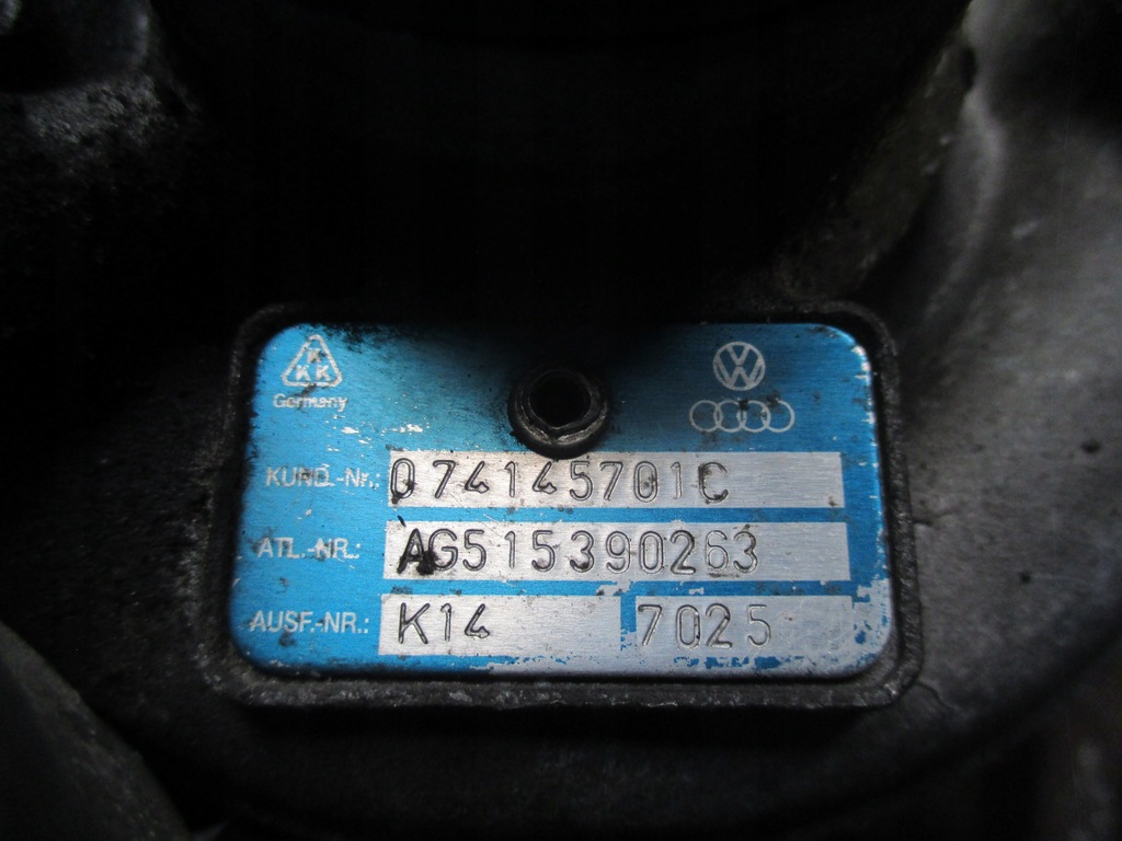 фото №15, Турбонагнітач vw lt 35 46 2.5 tdi 074145701c