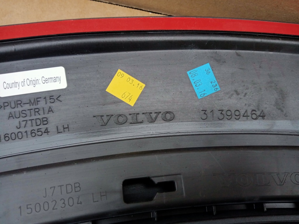 фото №8, Volvo xc90 ii ліва права молдинг крила задня 2014r