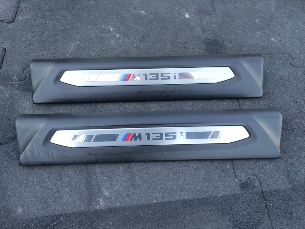 фото №1, Накладки декоративні порогові bmw 1 f40 m набір