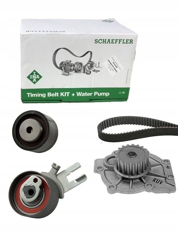 Schaeffler ina 530 0582 30 насос водяна + набір ремінь розподільного валу Доставка