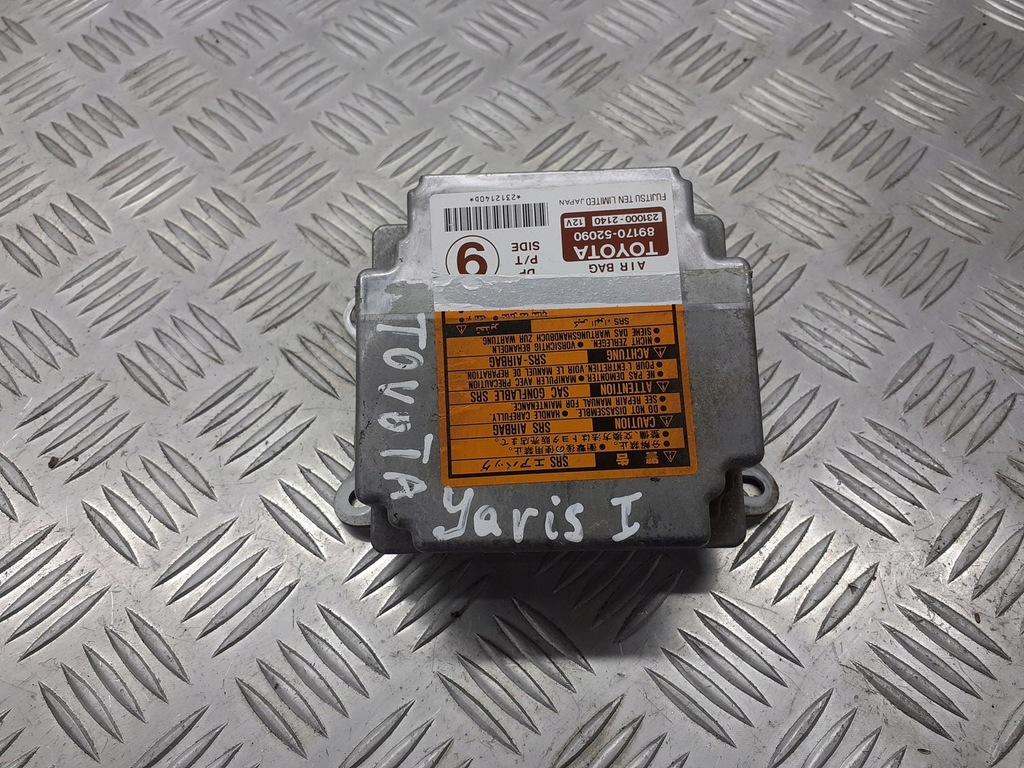 фото №1, Модуль подушка безопасности ford fiesta mk6 89170-52090