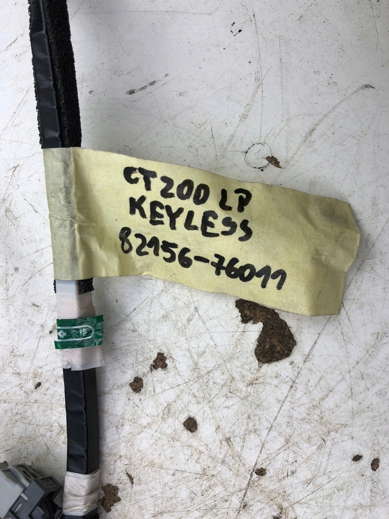 фото №13, Lexus ct 200 жгут дверь левый перед 82156-76011