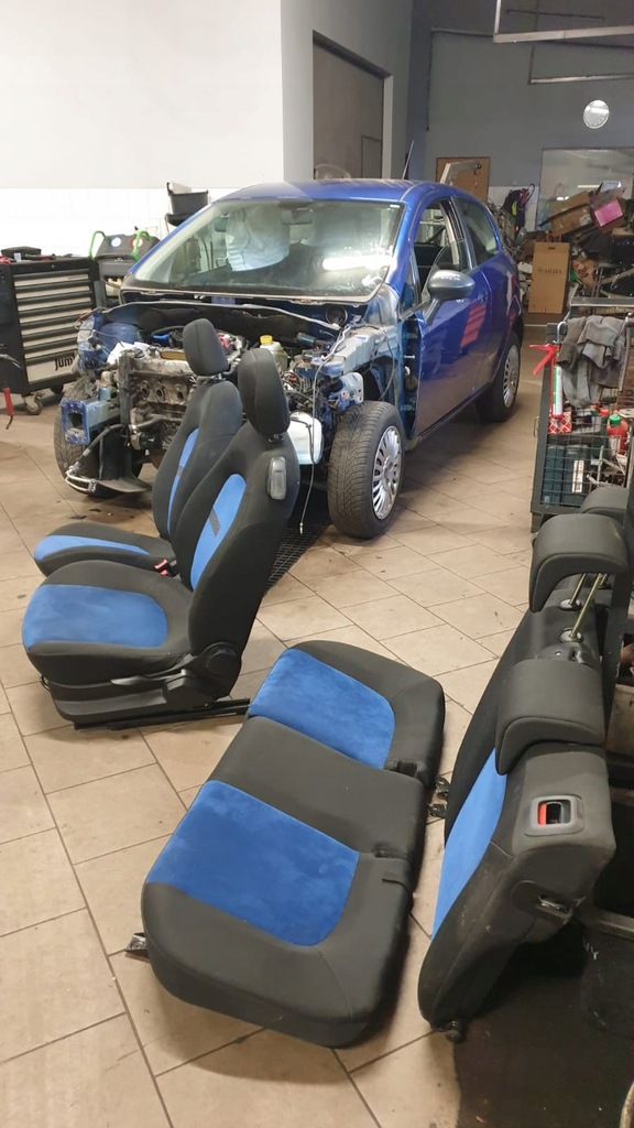 фото №6, Сидіння + заднє сидіння fiat punto 2008r