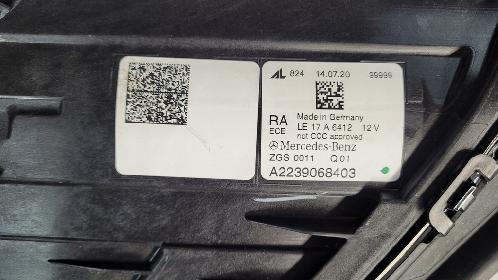 фото №16, Mercedes s223 w223 full led multibeam правый лампа