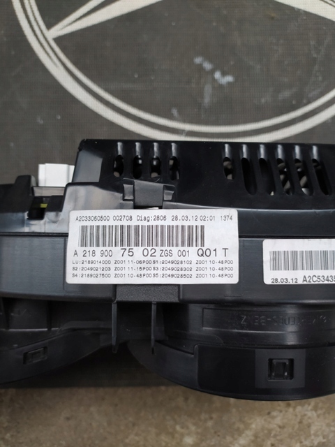 фото №7, Лічильник mercedes w218 cls cdi a2189007502