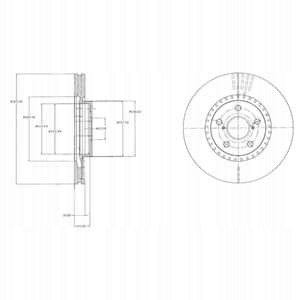 фото №3, Тормозные диски тормозные колодки перед delphi lexus ls 430 282km