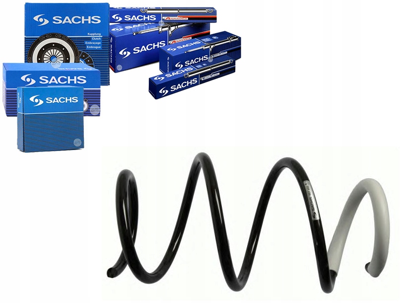 фото №1, Sachs 993 460 пружина підвіска