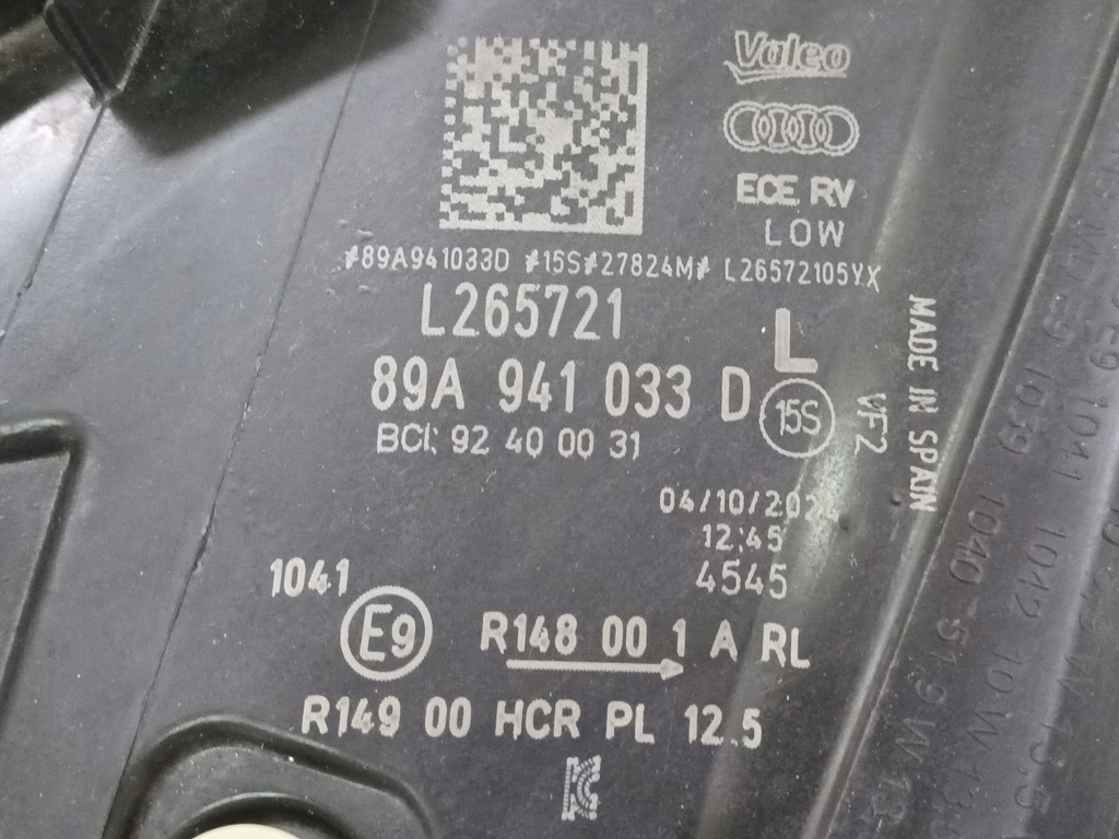 фото №11, Лампа передня ліва audi q4 e-tron перед лівий 89a