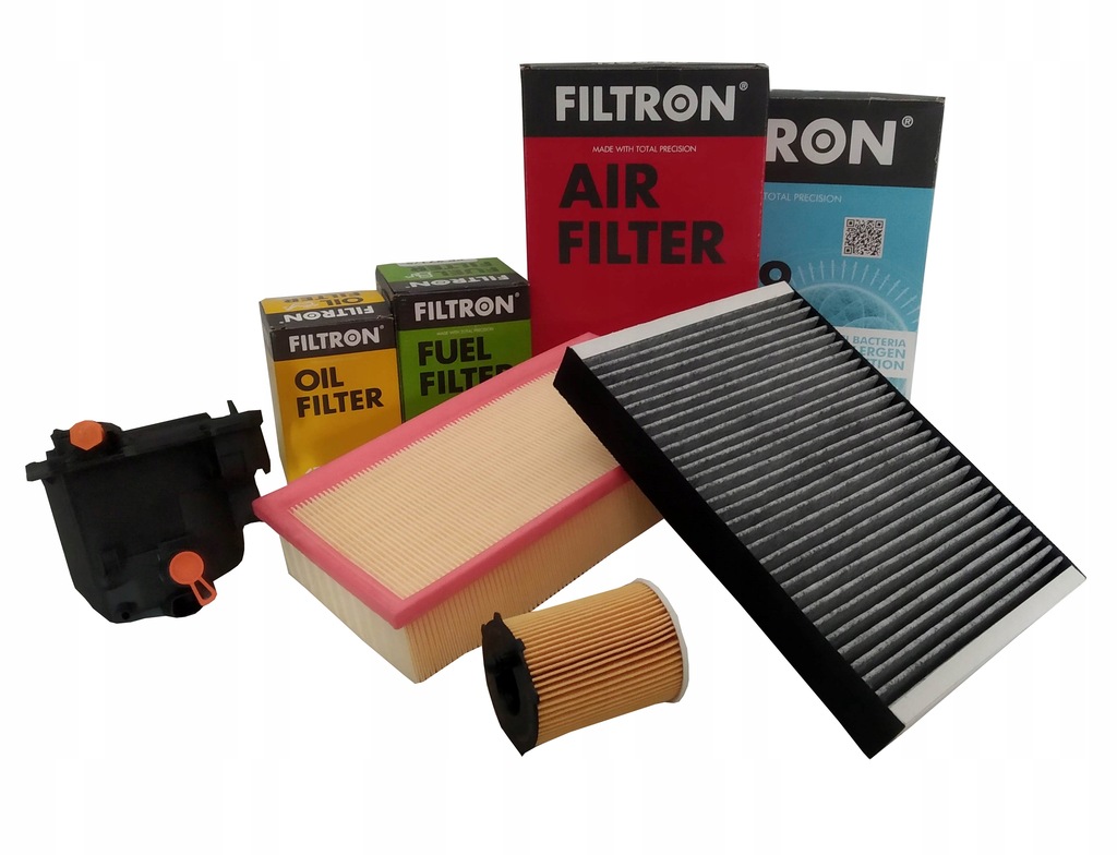 фото №1, Citroen c5 2 ii 08- 1.6 hdi 109km фильтры набор