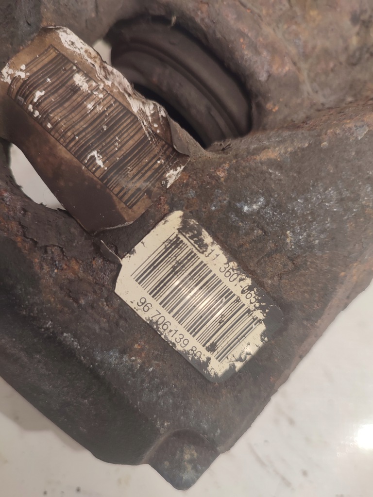 фото №8, Citroen berlingo ii супорт гальмівний лівий перед