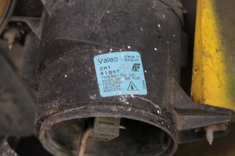 фото №13, Бампер перед передній жовтий pdc ford galaxy 1 i lift 00-06