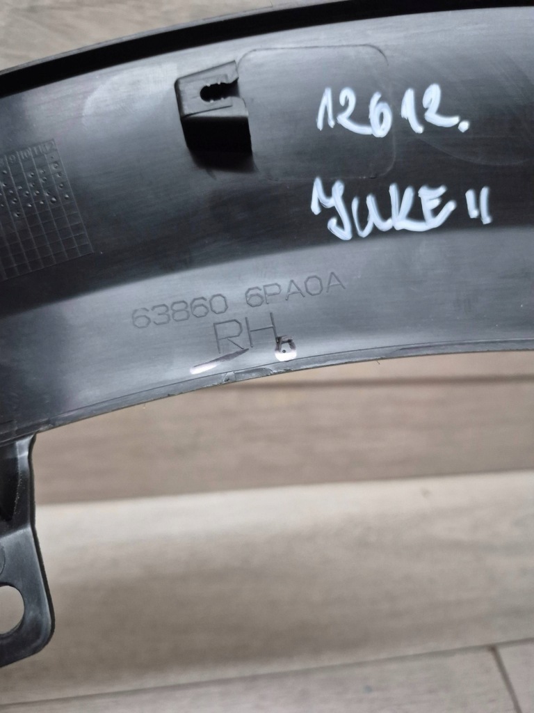 фото №6, 12612. juke ii молдинг крыло правый перед 638606pa0a