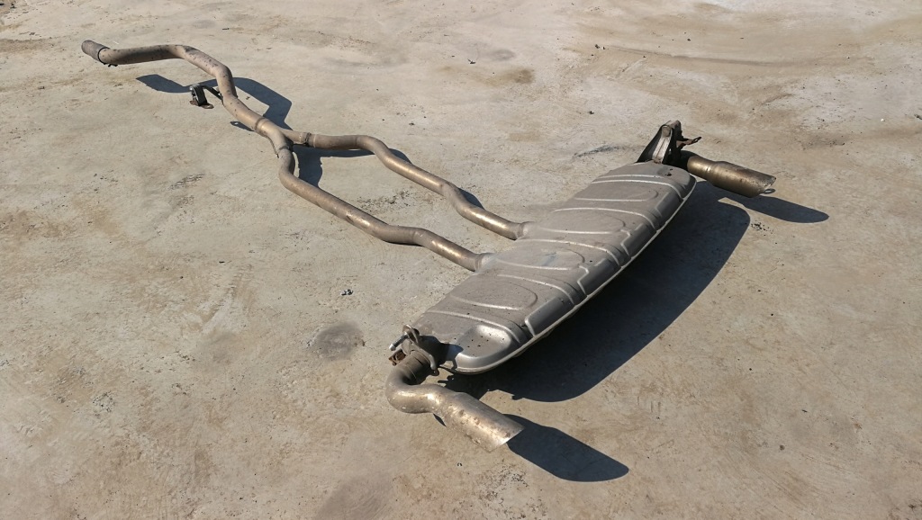 фото №1, Гаситель выхлоп audi q7 4l lift 3.0 tdi