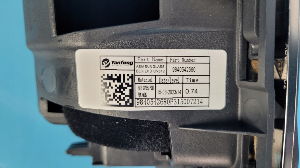 фото №11, Opel astra l vi gse 1.5d 23r бардачок полка 9840542680