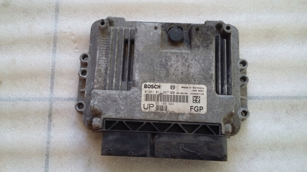 Купить Opel astra h 2003-2010 rok 1.9 z19dth блок управления 0281011667 up