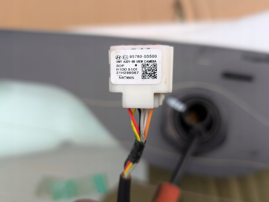 фото №9, Kia niro стекло с крышки задняя подогрев камера оригинал nowa