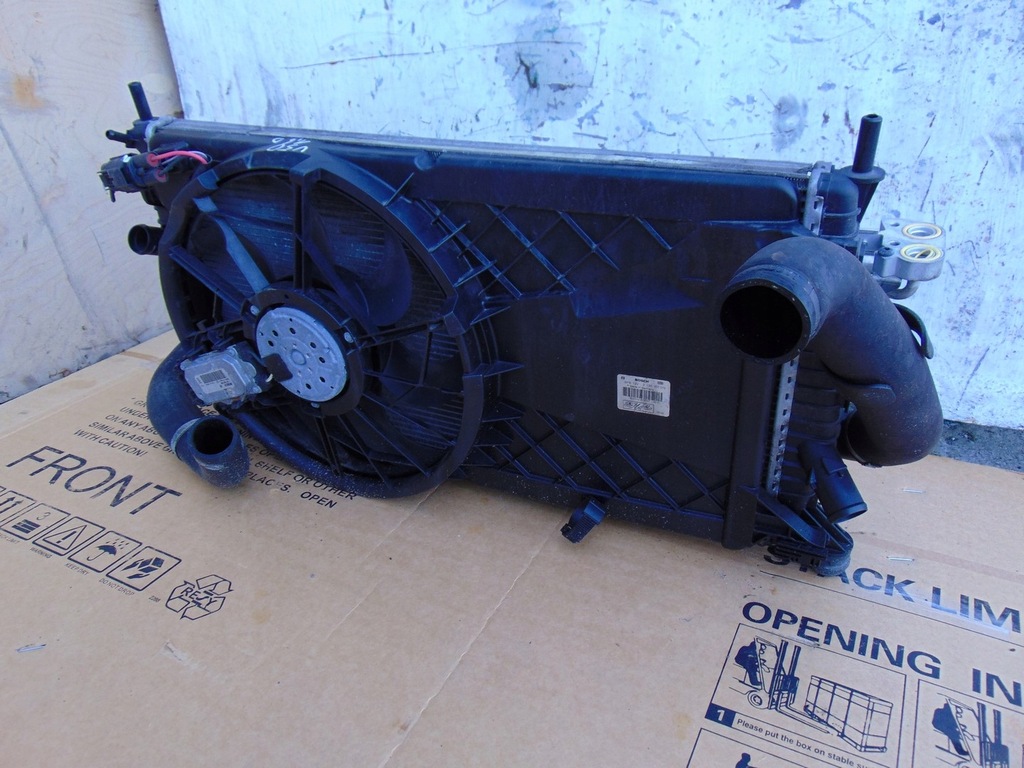 фото №13, Комплект радіатор вентилятор volvo v50 1 lift 1.6 d 3m5h-8c607-rh