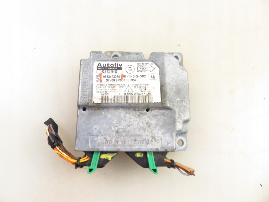 Купить Модуль подушка безопасности peugeot 307 sw 9653493380