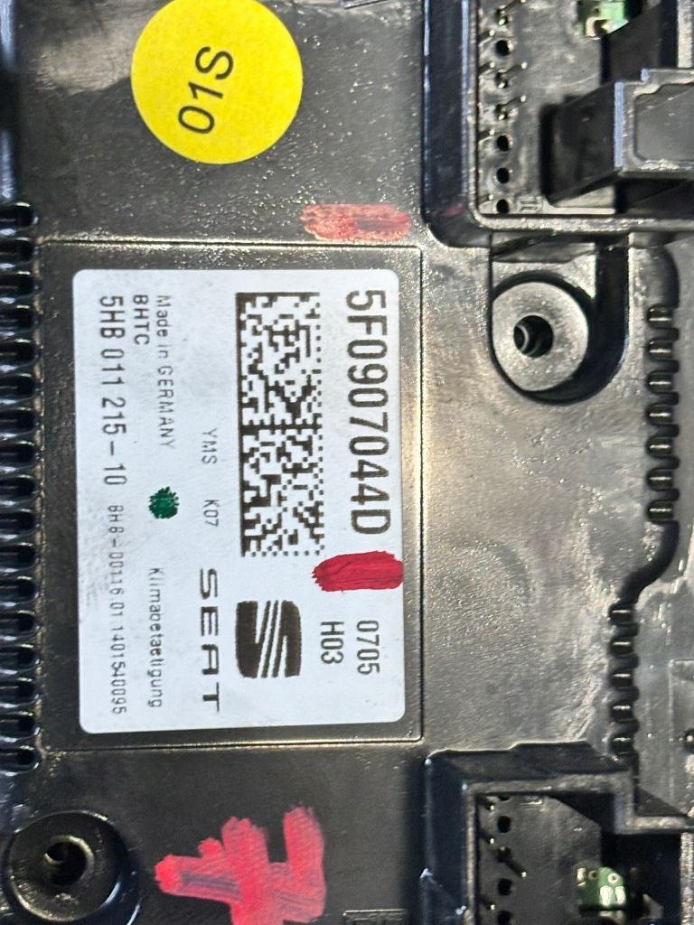 фото №4, Leon iii панель кондиционера climatronic 5f0907044d