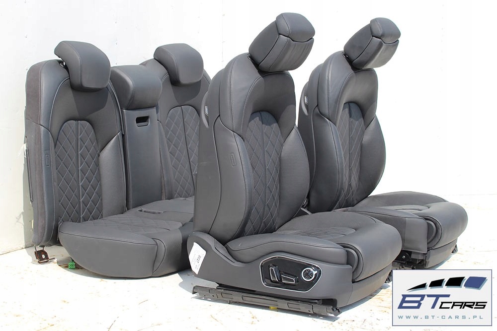 фото №6, Audi a8 сидіння комплект сидінь сидіння сидіння оббивка 4h d4 4h0 lift fl