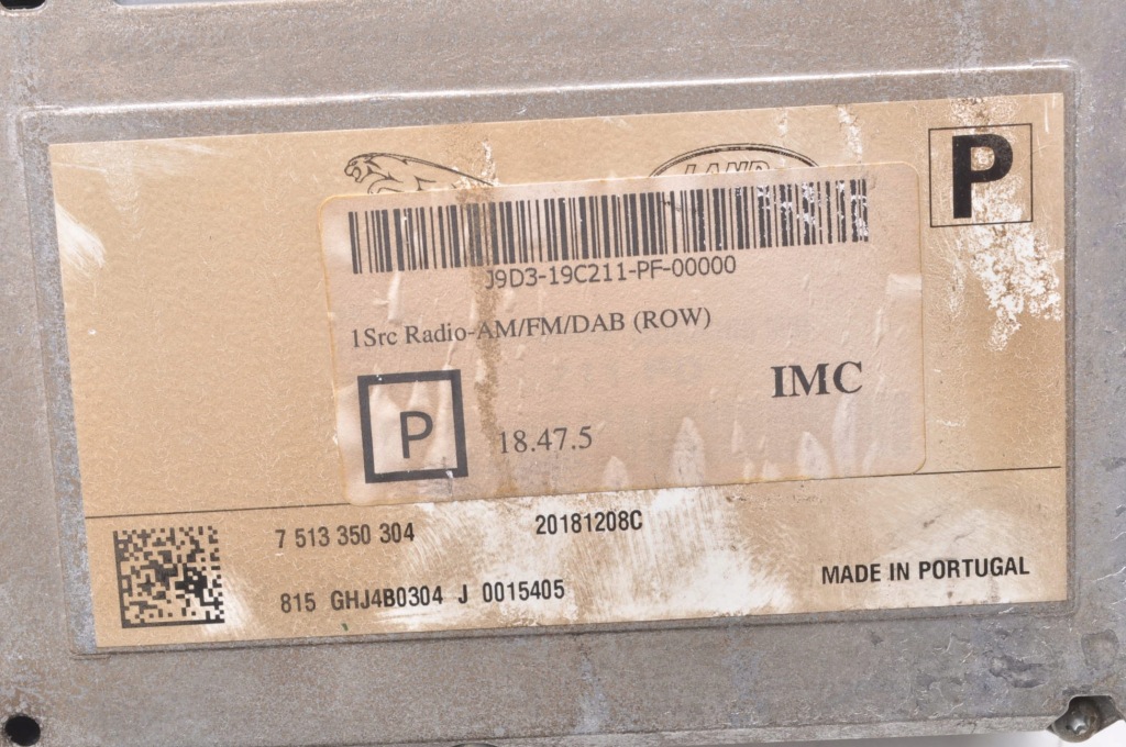 фото №3, Land rover range rover velar l560 радио навигация j9d3-19c211-pd