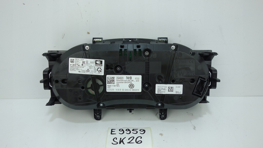 фото №4, Vw t-roc 2ga 2017- прилади лічильник 49504km 2ga920741b