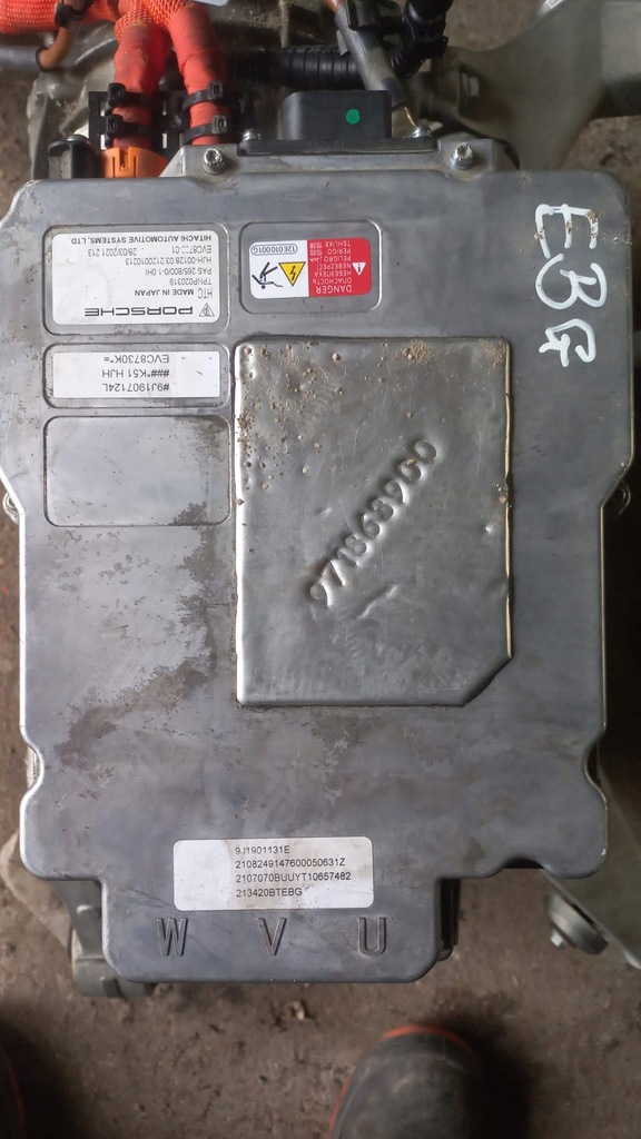 фото №6, Двигатель электрический передний porsche taycan turbo s audi etron gt 589ps 1