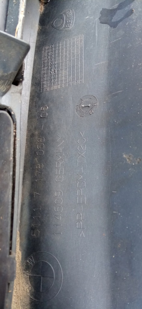 фото №13, Bmw 5 e60 lift 06- бампер перед передний 51117178068-05