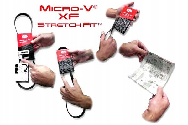 Ремень многоручейковый. stretch fit ford volvo Цена