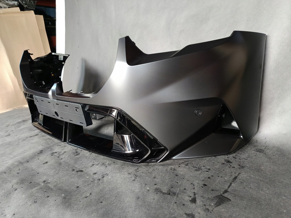 фото №7, Бампер перед bmw m5 g90 g99 p7x frozen deep grey 6xpdc жгут europa