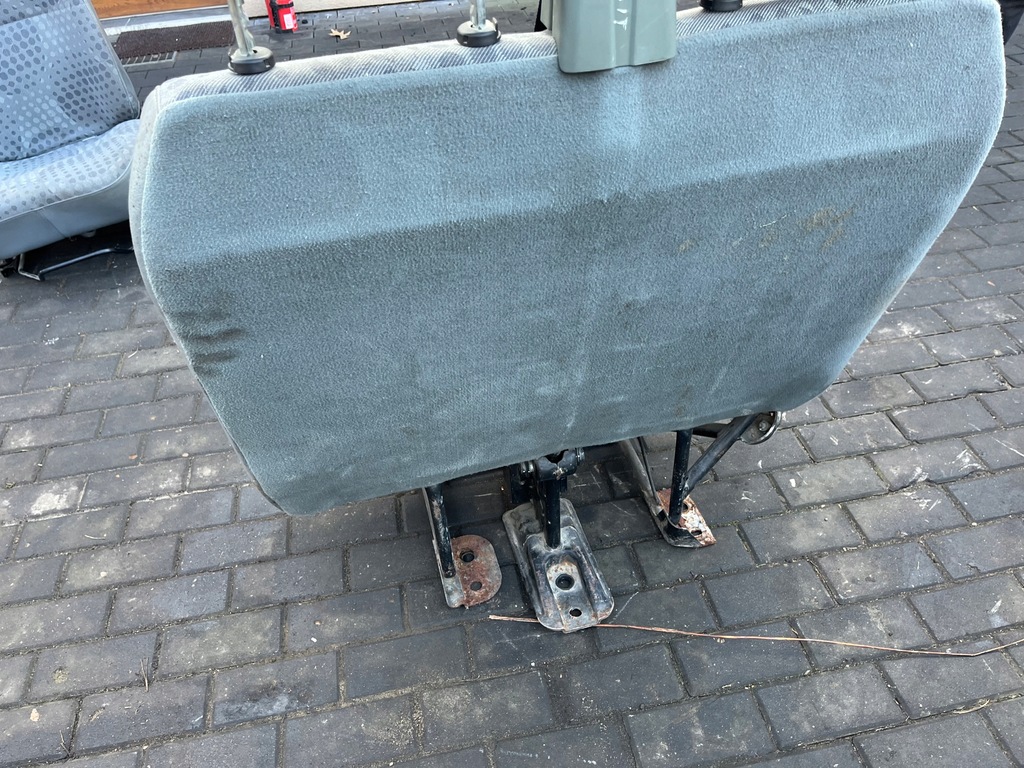 фото №8, Сиденье двойной лавка пассажира ford transit mk7 06-