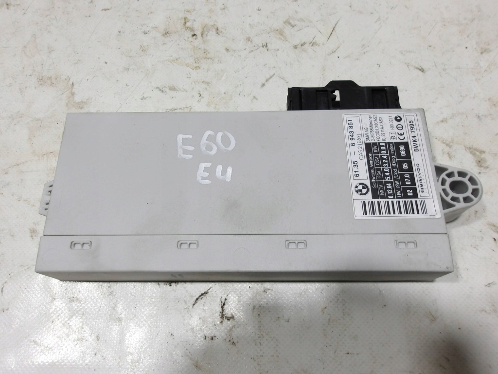 Купити Bmw 5 e60 e61 2005 модуль / блок керування cas