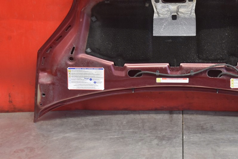 фото №13, Капот кришка двигуна bordowa citroen nemo 07-17