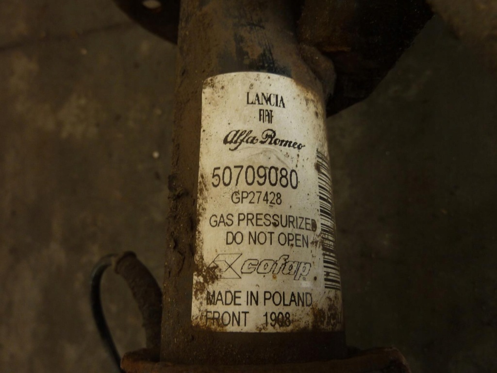 фото №8, Амортизационная стойка поворотный кулак fiat 500 1.3 правый передний