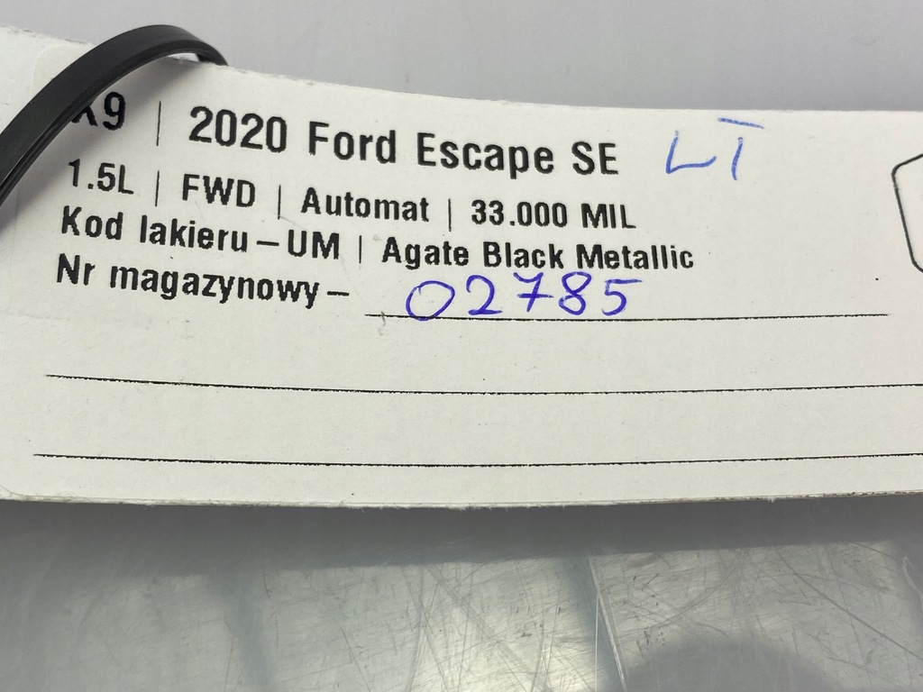 фото №6, Ручка внутрішня двері ford kuga mk3 20+ escape usa