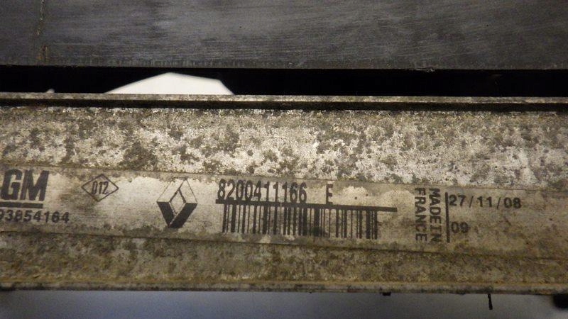 фото №9, Радиатор wody вентилятор trafic ii vivaro a 2.0 dci 8200411166 93854164