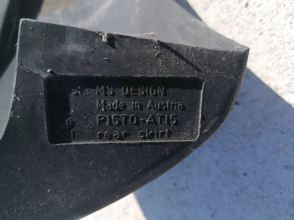 Накладка бампера задняя toyota corolla ms design Киев