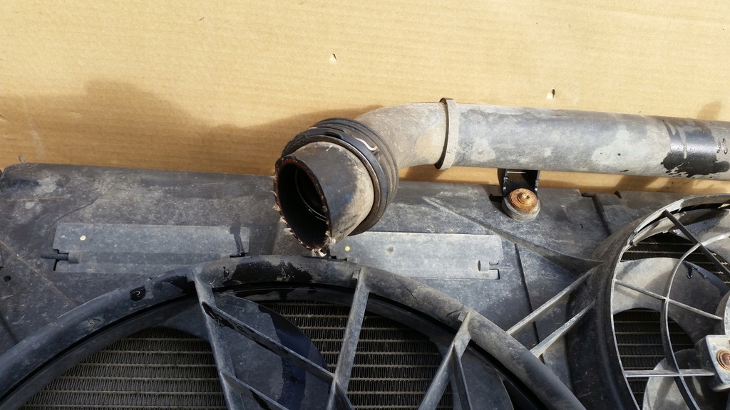 фото №9, Комплект радиатор вентиляторы vw touareg 7l6121253