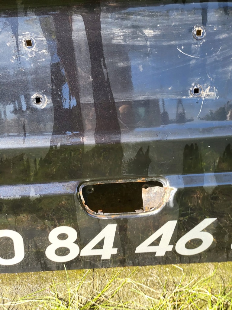 Mercedes vito 639 задняя крышка багажника оригинальная с Разборки