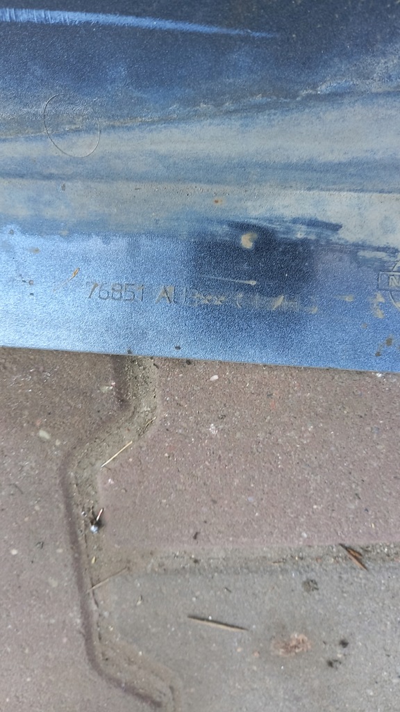 фото №4, Молдинг поріг ліва nissan primera p12 76851